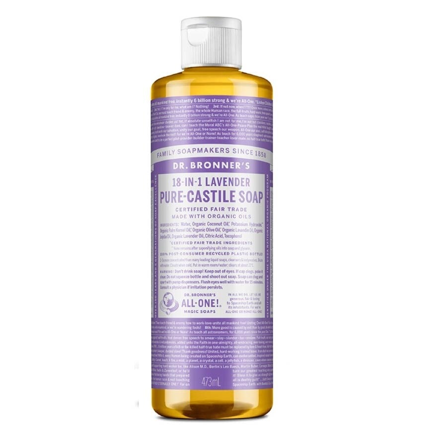 Lavender Pure Castile Liquid Soap 473ml