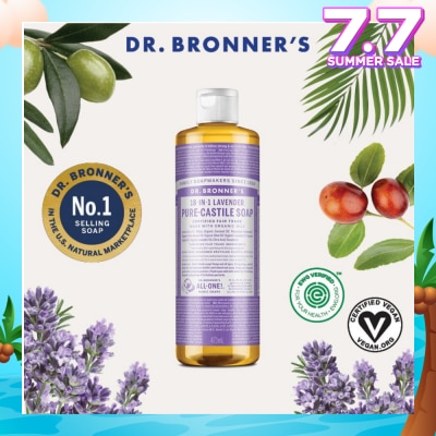DR BRONNER'S Lavender Pure Castile Liquid Soap 473ml