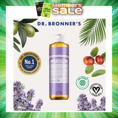 DR BRONNER'S - Lavender Pure Castile Liquid Soap 473ml
