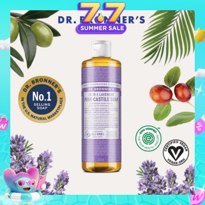 DR BRONNER'S - Lavender Pure Castile Liquid Soap 473ml