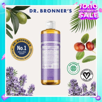 DR BRONNER'S Lavender Pure Castile Liquid Soap 473ml