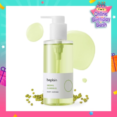 BEPLAIN Greenful Cleansing Oil (For Purify + Miosturise) 200ml