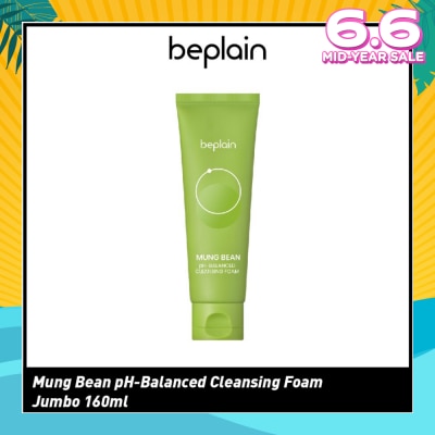 BEPLAIN Greenful pH-Balanced Cleansing Foam (For Purify + Moisturise) 160ml