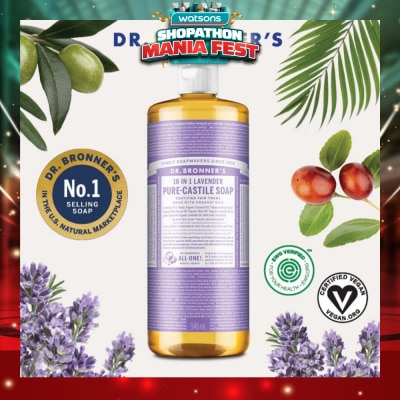 DR BRONNER'S - Lavender Pure Castile Liquid Soap 946ml