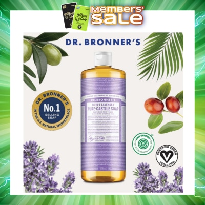 DR BRONNER'S - Lavender Pure Castile Liquid Soap 946ml