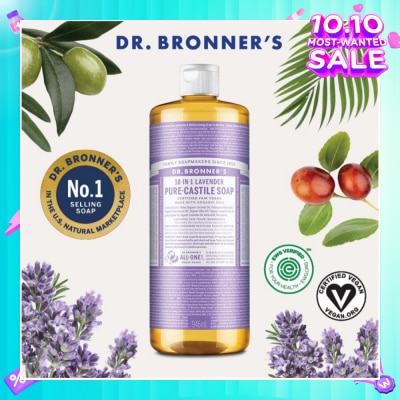 DR BRONNER'S Lavender Pure Castile Liquid Soap 946ml