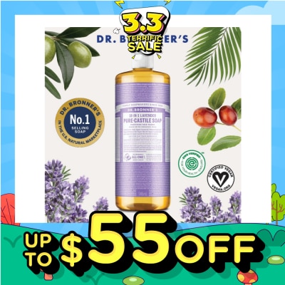 DR BRONNER'S Lavender Pure Castile Liquid Soap 946ml