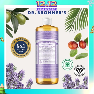 DR BRONNER'S Lavender Pure Castile Liquid Soap 946ml