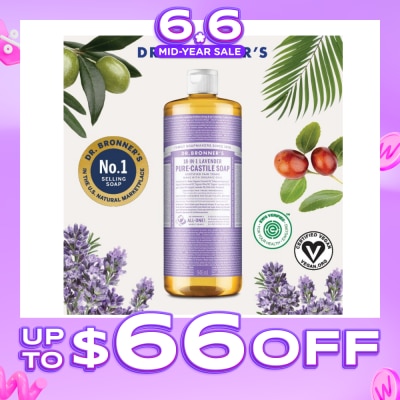 DR BRONNER'S - Lavender Pure Castile Liquid Soap 946ml