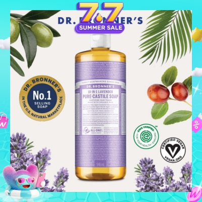 DR BRONNER'S - Lavender Pure Castile Liquid Soap 946ml