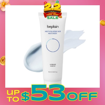 BEPLAIN Multi Hyaluronic Acid Moisturizer (For Hydrate + Fortify) 70ml