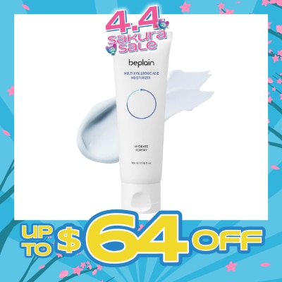 BEPLAIN - Multi Hyaluronic Acid Moisturizer (For Hydrate + Fortify) 70ml