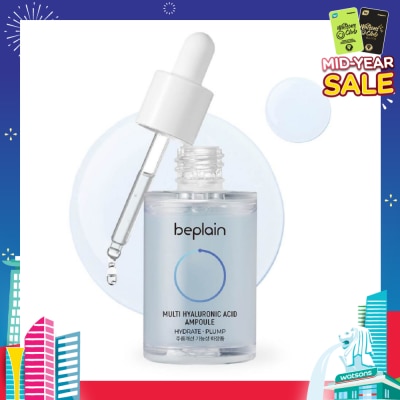 BEPLAIN Multi Hyaluronic Acid Ampoule (For Hydrate + Plump) 30ml
