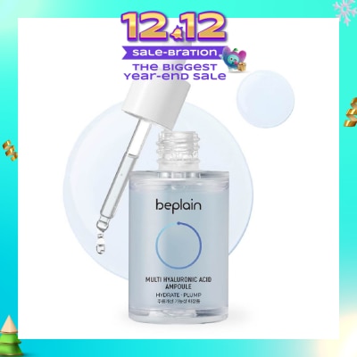 BEPLAIN Multi Hyaluronic Acid Ampoule (For Hydrate + Plump) 30ml