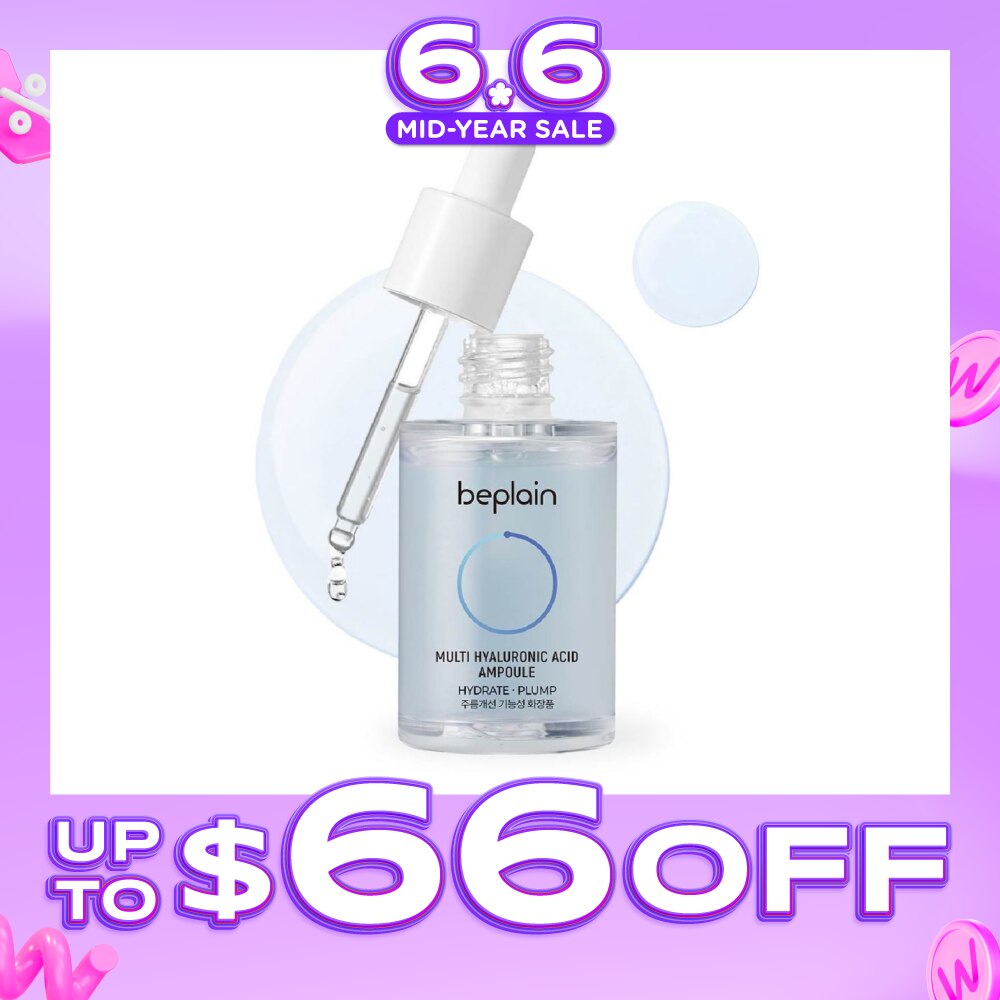 Multi Hyaluronic Acid Ampoule (For Hydrate + Plump) 30ml (Expiry: Apr`2027)