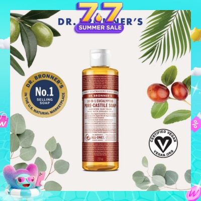 DR BRONNER'S - Eucalyptus Pure Castile Liquid Soap 237ml