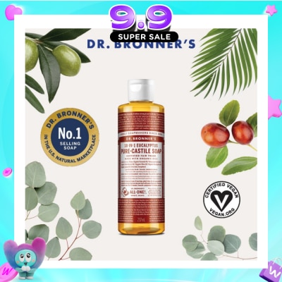 DR BRONNER'S - Eucalyptus Pure Castile Liquid Soap 237ml image
