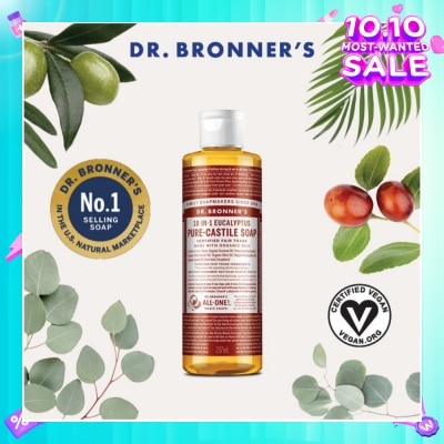 DR BRONNER'S Eucalyptus Pure Castile Liquid Soap 237ml