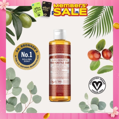 DR BRONNER'S Eucalyptus Pure Castile Liquid Soap 237ml