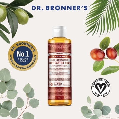 DR BRONNER'S Eucalyptus Pure Castile Liquid Soap 237ml