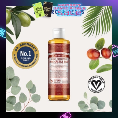 DR BRONNER'S Eucalyptus Pure Castile Liquid Soap 237ml