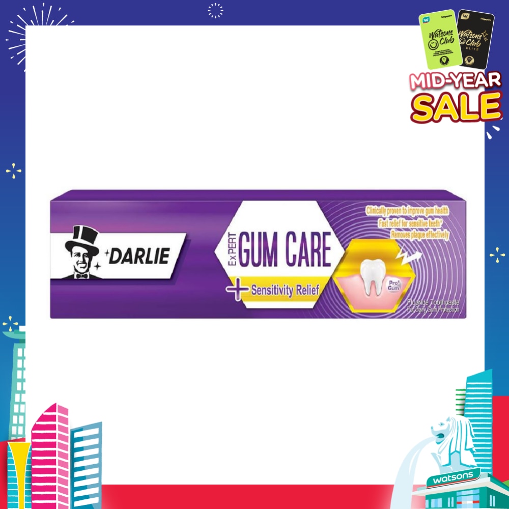 Expert Gum Care Sensitivity Relief Toothpaste (2.5 Times More Effective Reduction Of Plaque) 120g