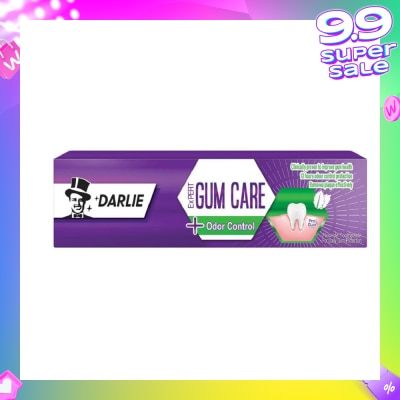 DARLIE Expert Gum Care 12 Hour Odor Control Toothpaste (2.5 Times More Effective Reduction Of Plaque) 120g