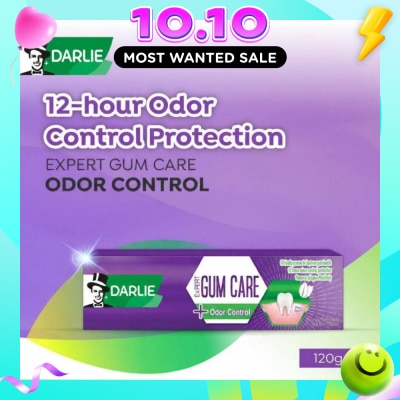 DARLIE Expert Gum Care 12 Hour Odor Control Toothpaste 120g image