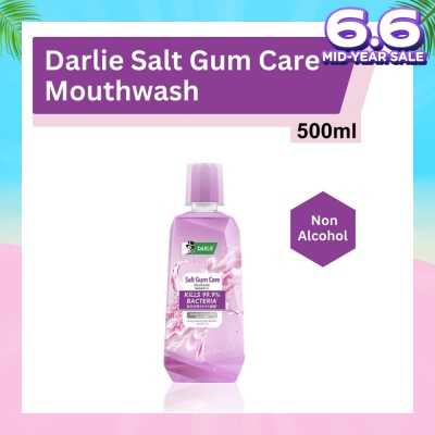 DARLIE Salt Gum Care Mouthwash (Effectively Kill 99.9% Bacteria & Prevent Cavity) 500ml