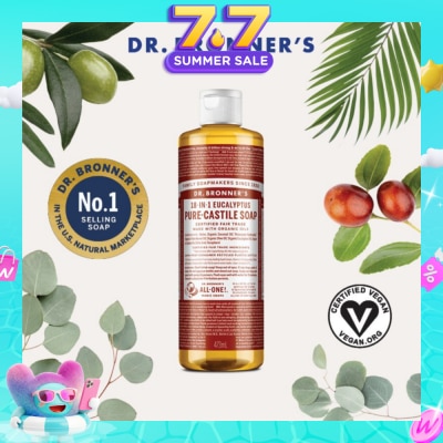 DR BRONNER'S - Eucalyptus Pure Castile Liquid Soap 473ml