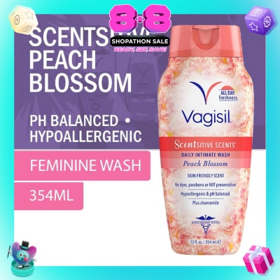 VAGISIL® - Scentsitive Scents Daily Intimate Wash Peach Blossom 354ml