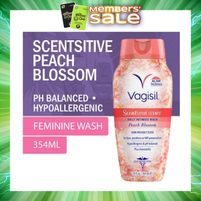 VAGISIL® - Scentsitive Scents Daily Intimate Wash Peach Blossom 354ml
