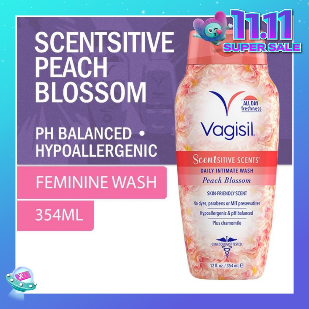 Scentsitive Scents Daily Intimate Wash Peach Blossom 354ml