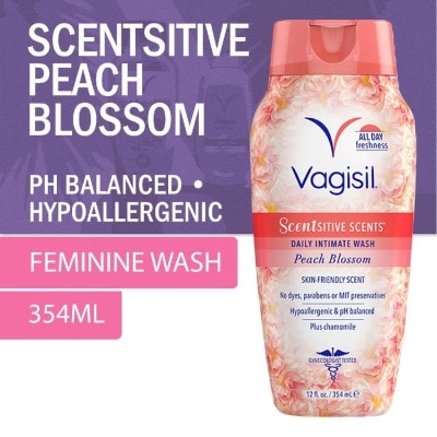 VAGISIL® Scentsitive Scents Daily Intimate Wash Peach Blossom 354ml