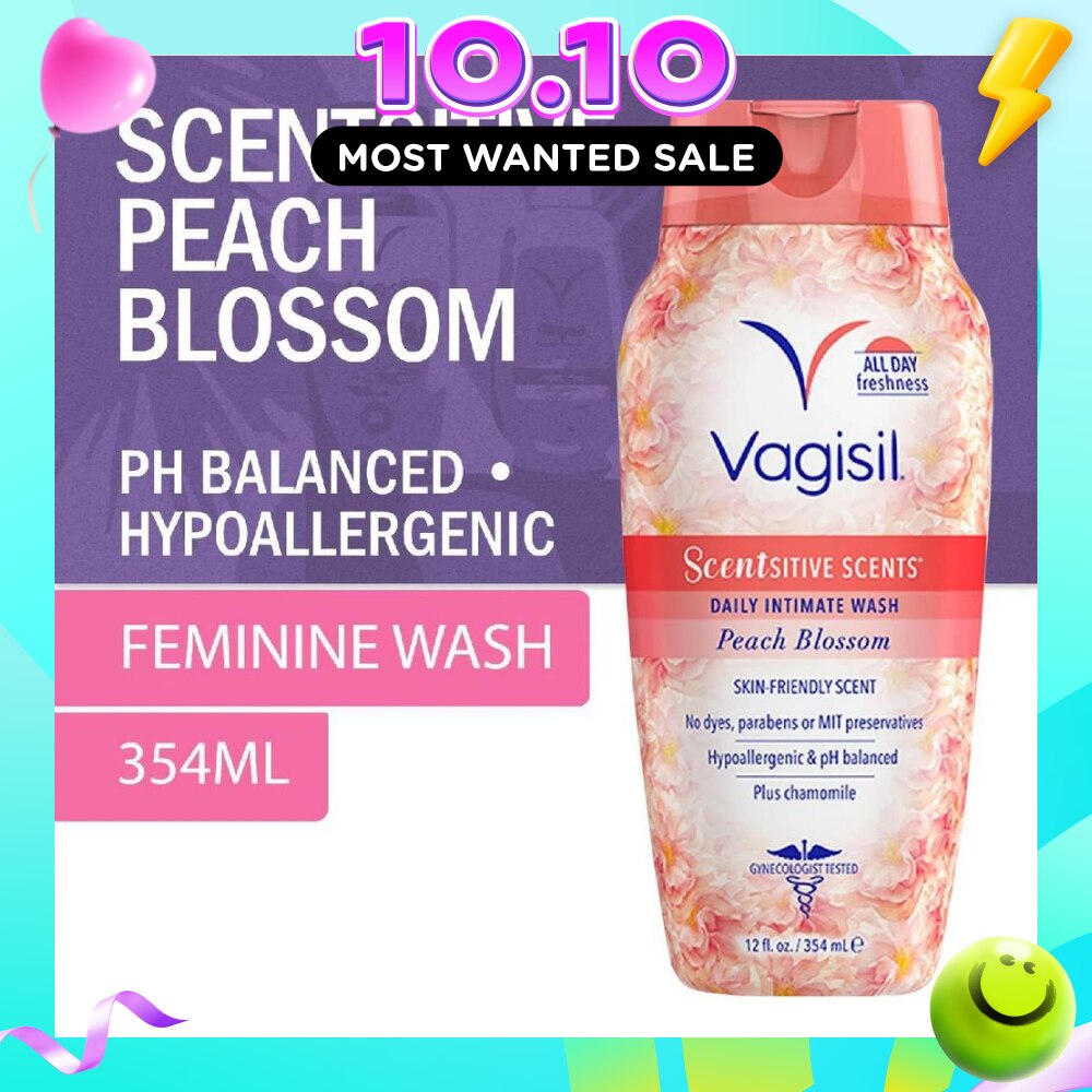 Scentsitive Scents Daily Intimate Wash Peach Blossom 354ml image