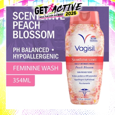 VAGISIL® - Scentsitive Scents Daily Intimate Wash Peach Blossom 354ml image