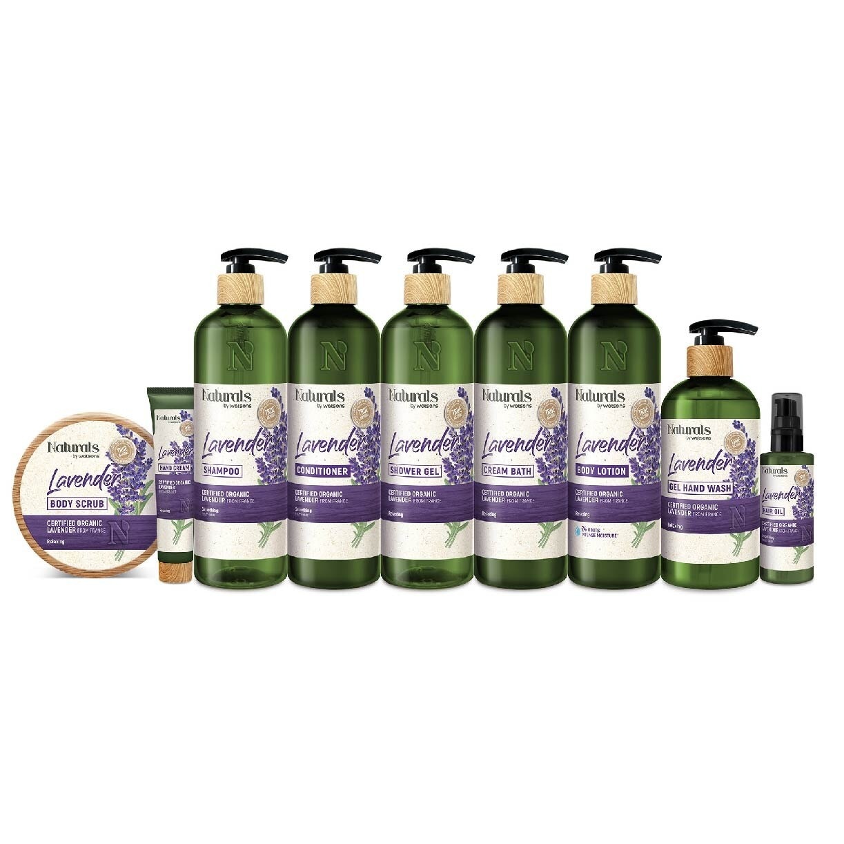 Certified Organic Lavender Shower Gel (Relaxing) 490ml