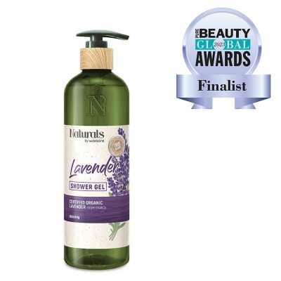 NATURALS BY WATSONS Certified Organic Lavender Shower Gel (Relaxing) 490ml