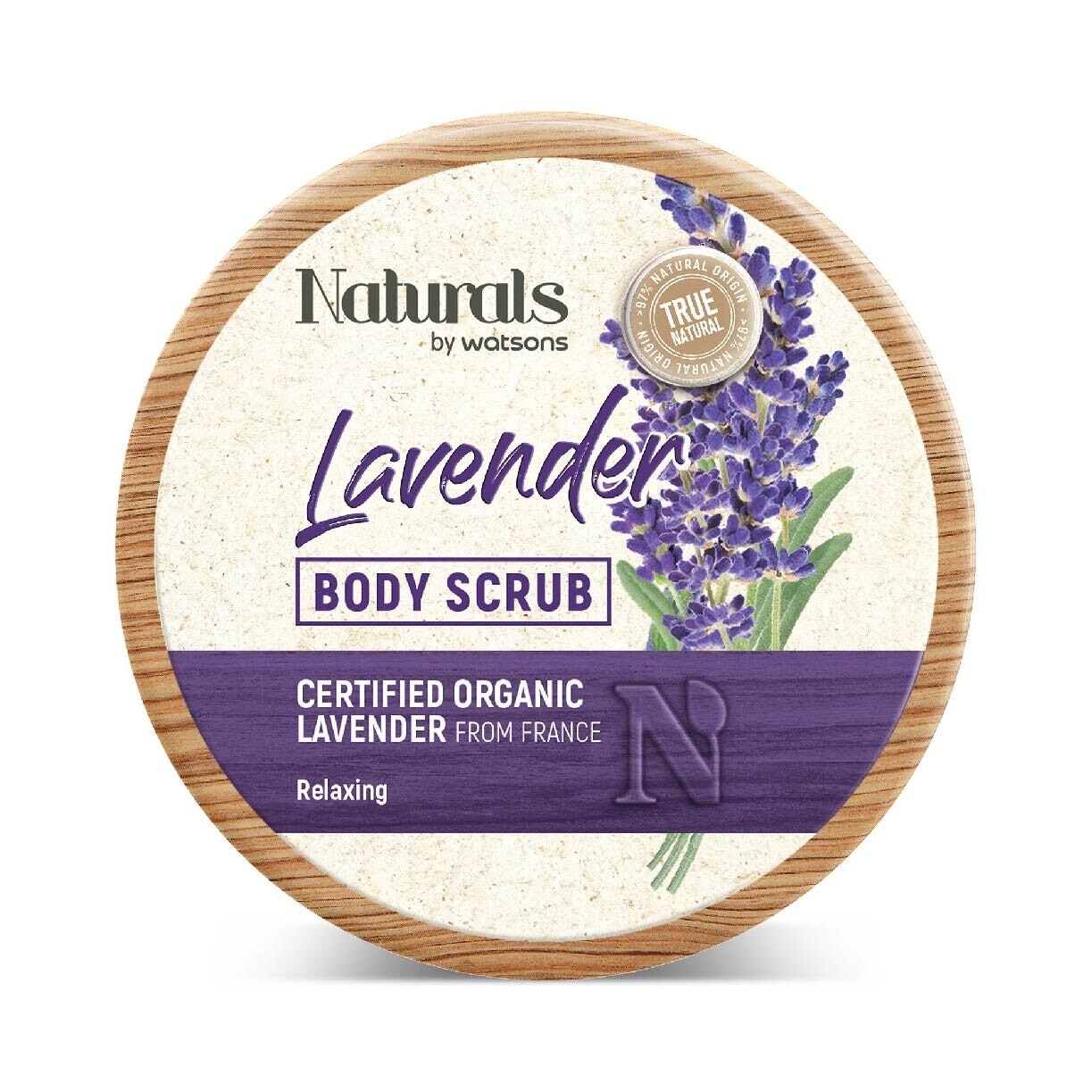 Certified Organic Lavender Body Scrub (Relaxing) 200g