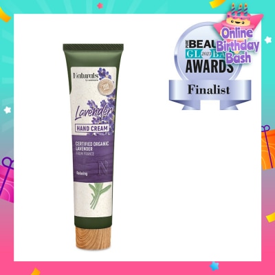 NATURALS BY WATSONS Certified Organic Lavender Hand Cream (Relaxing) 30ml