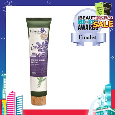 NATURALS BY WATSONS Certified Organic Lavender Hand Cream (Relaxing) 30ml