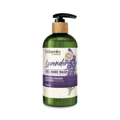 NATURALS BY WATSONS Certified Organic Lavender Gel Hand Wash (Relaxing) 400ml