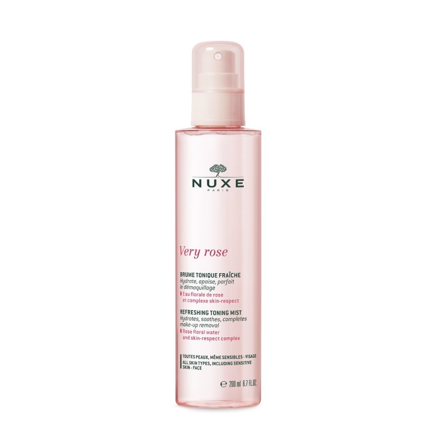 Very Rose Cleansing Tonic Mist Spray (Removes Makeup + Moisturise & Soothes Skin) 200ml