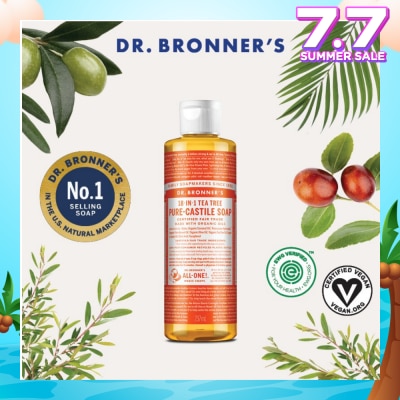 DR BRONNER'S Tea Tree Pure Castile Liquid Soap 237ml (Expiry: Nov`2025)