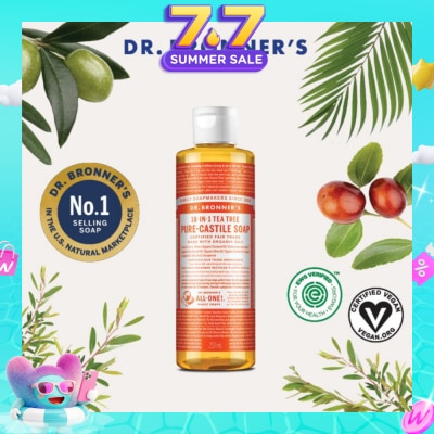 DR BRONNER'S - Tea Tree Pure Castile Liquid Soap 237ml