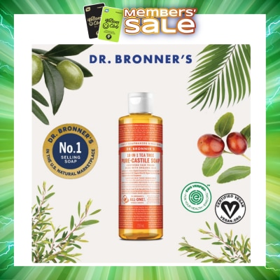 DR BRONNER'S - Tea Tree Pure Castile Liquid Soap 237ml