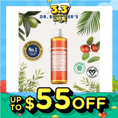 DR BRONNER'S Tea Tree Pure Castile Liquid Soap 237ml