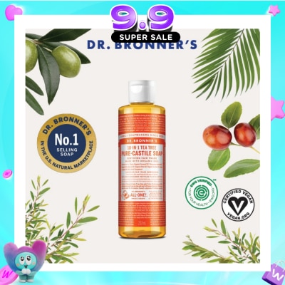DR BRONNER'S - Tea Tree Pure Castile Liquid Soap 237ml image