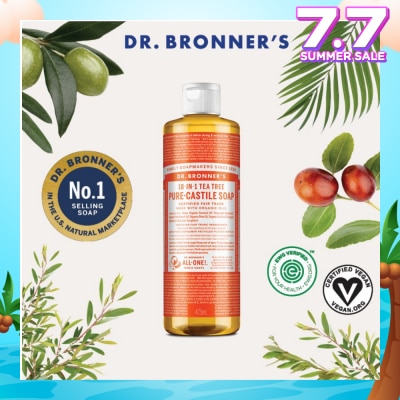 DR BRONNER'S Tea Tree Pure Castile Liquid Soap 473ml
