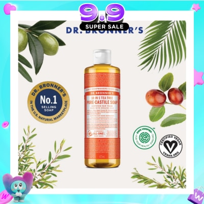 DR BRONNER'S - Tea Tree Pure Castile Liquid Soap 473ml image